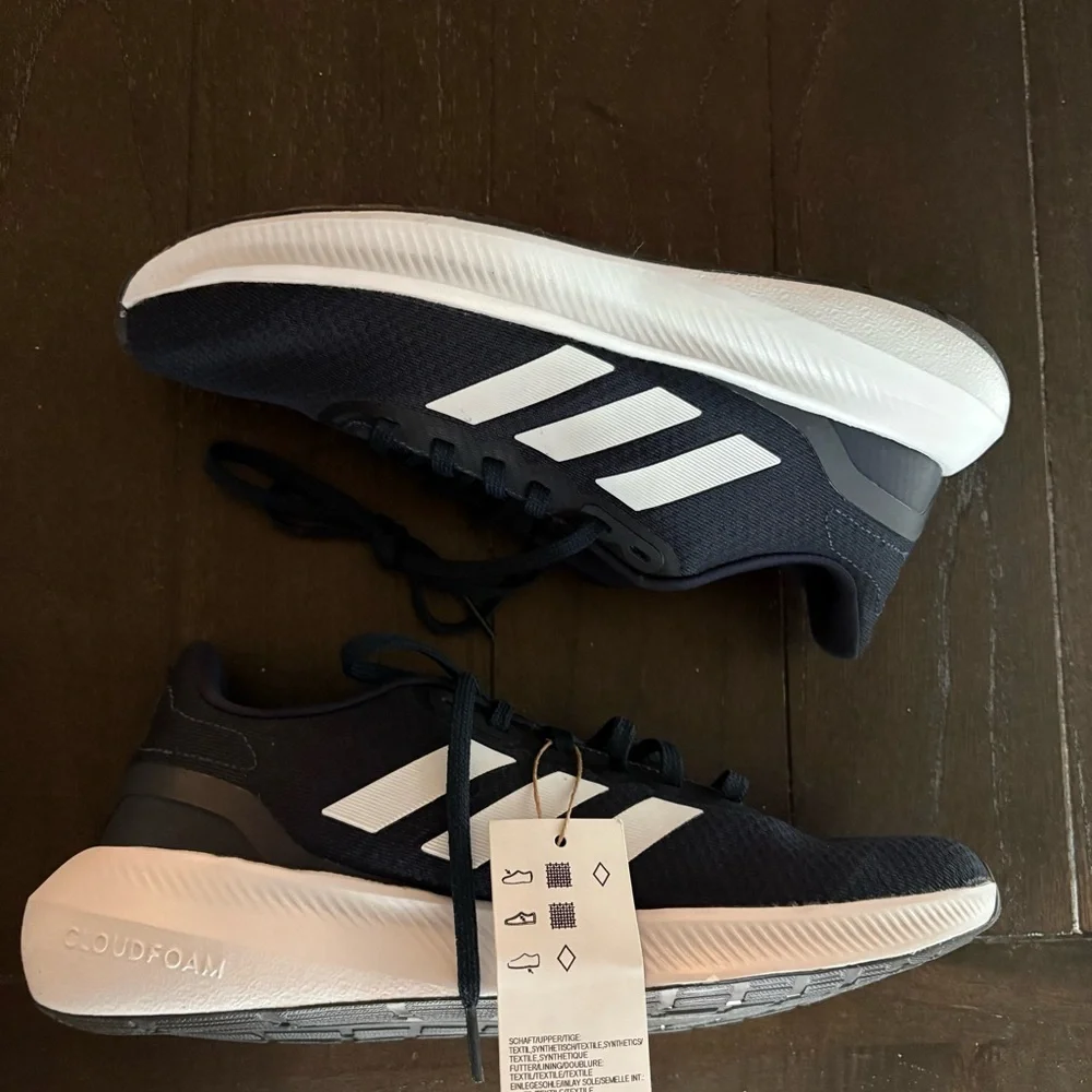 Adidas Runfalcon 3.0 Navy Sneakers Men’s Running Walking Size‎ 6.5  Athletic